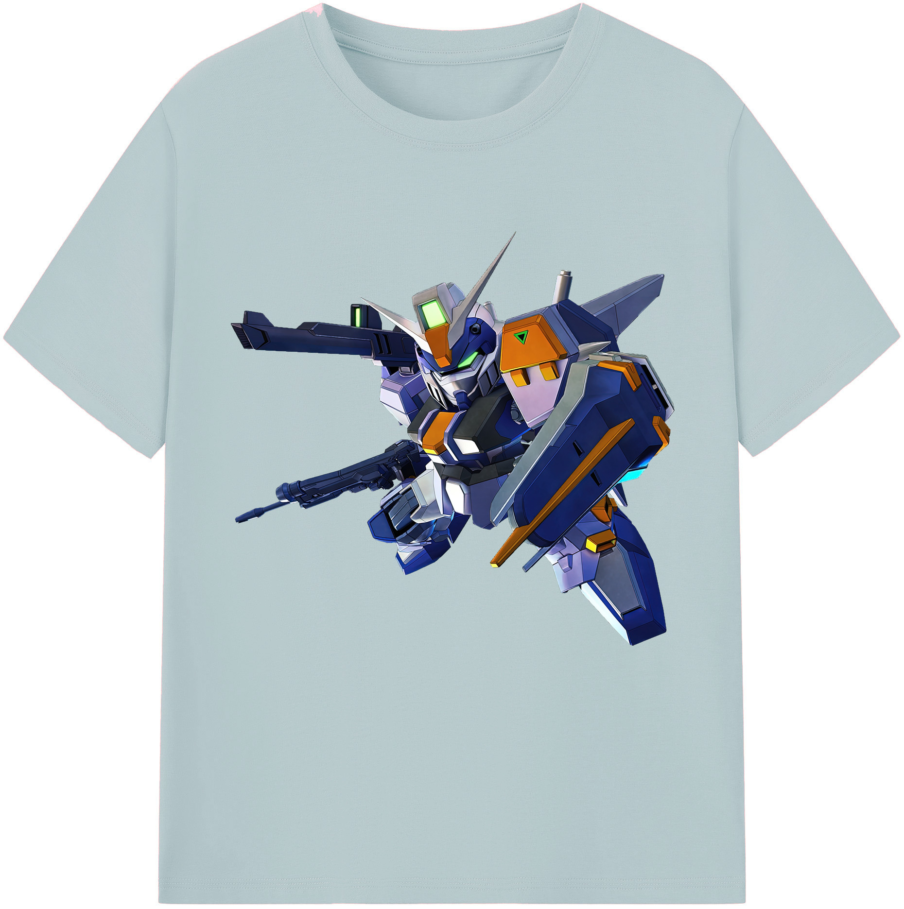 （画像用） 機動戦士ガンダム Mobile Suit Gundam 綿100％半袖Tシャツ（フロントプリント）